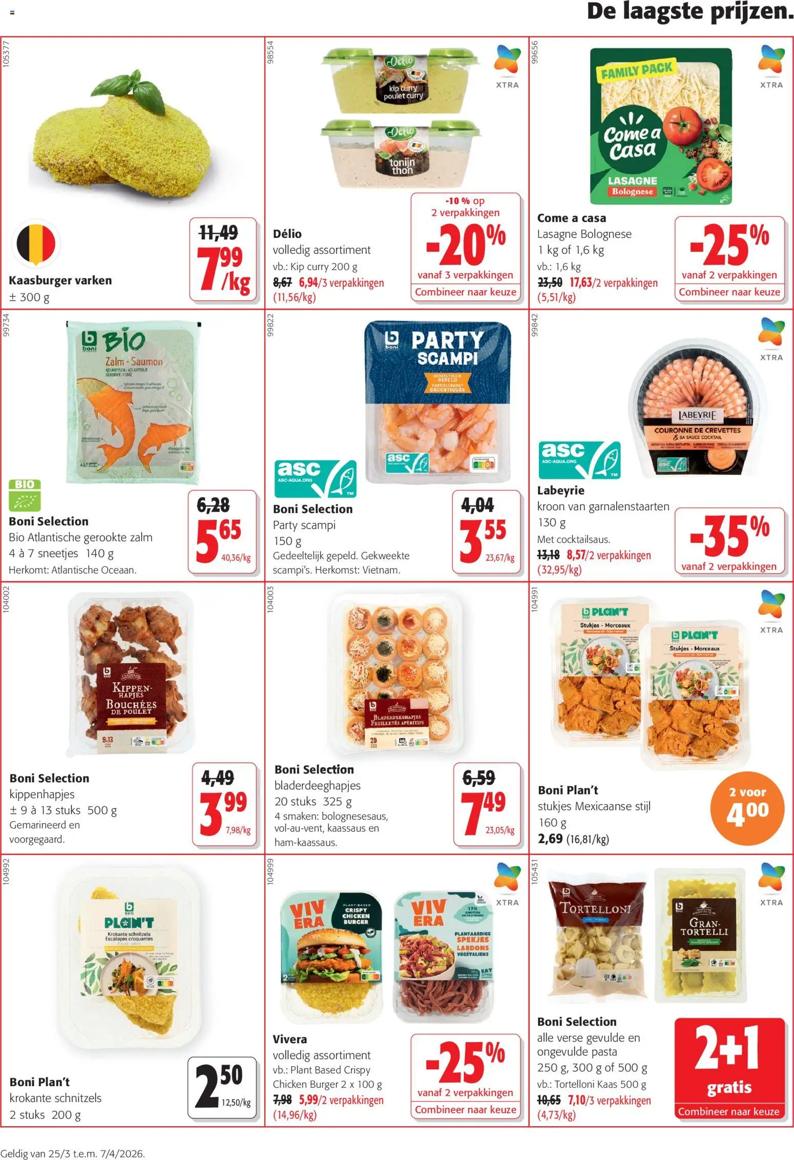 {H1} | Pagina: 10 | Producten: Zalm, Scampi, Pasta, Tonijn