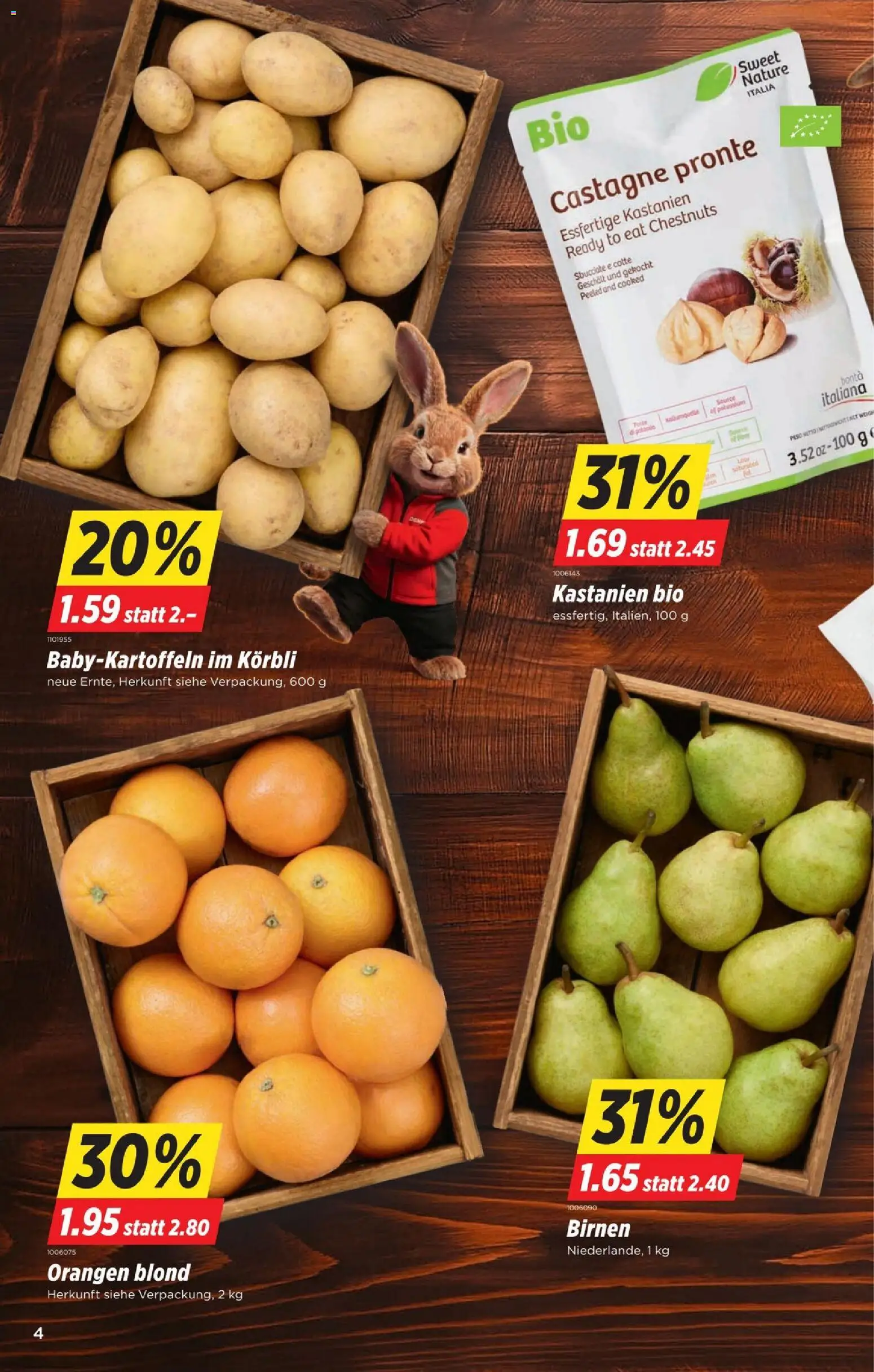 Denner aktionen – gültig ab 26.03.2026 | Seite: 4 | Produkte: Orangen