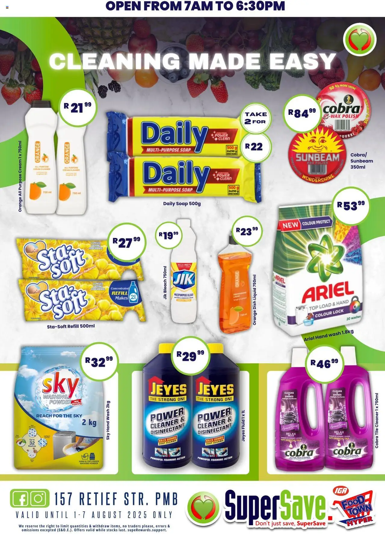 Super Save Specials │ valid from 08.08.2025 | Page: 11 | Products: Lock, Fragrance, Powder, Cream