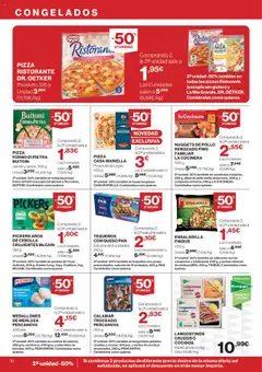 Hipercor catálogo │ válido desde el 17.07.2025 | Página: 10 | Productos: Ensaladilla, Pan, Pizza, Horno