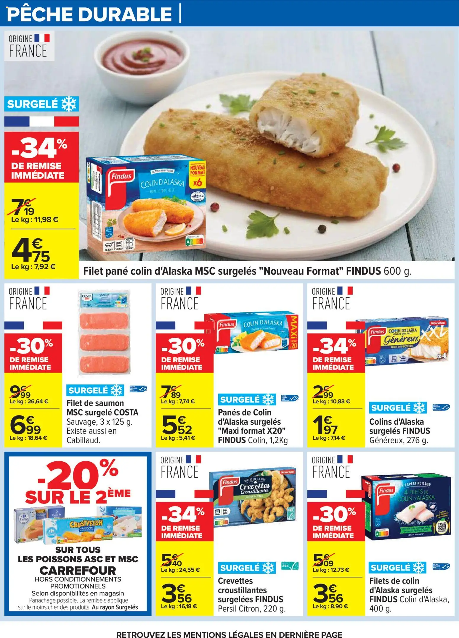 {H1} | Page: 43 | Produits: Pêche, Persil, Filet de saumon, Poisson