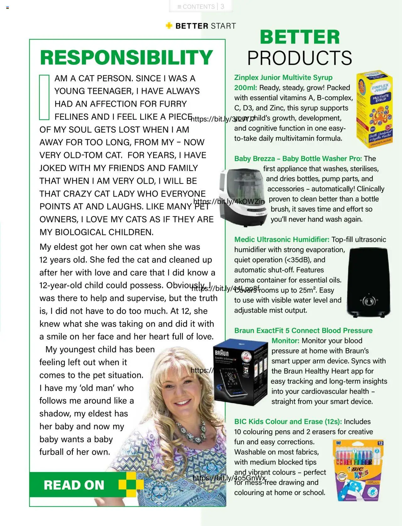 Baby City - Parents & Child Magazine │ valid from 01.08.2025 | Page: 3 | Products: Monitor, Vitamins, Syrup, Water