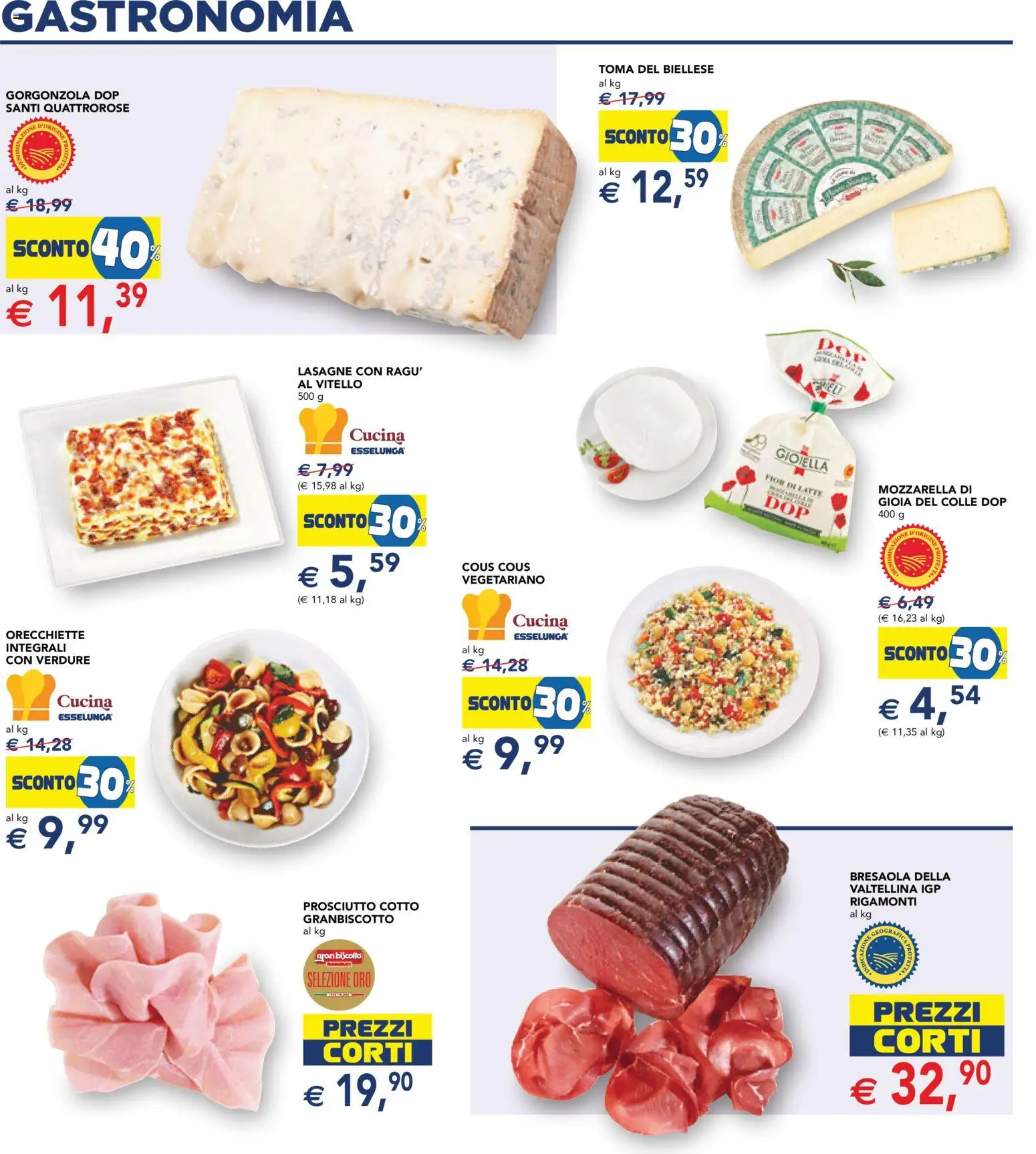 Volantino Esselunga S del 23.04.2026 | Pagina: 13 | Prodotti: Bresaola, Verdure, Cous cous, Vitello