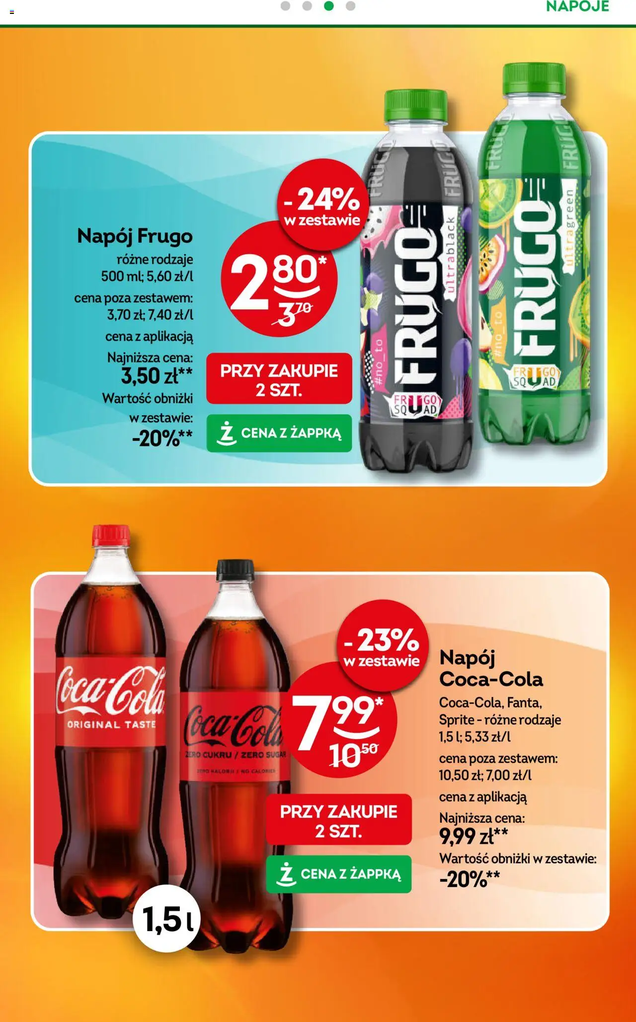 Żabka Gazetka od 24.09.2025 | Strona: 22 | Produkty: Chrupki, Bekon, Pizza