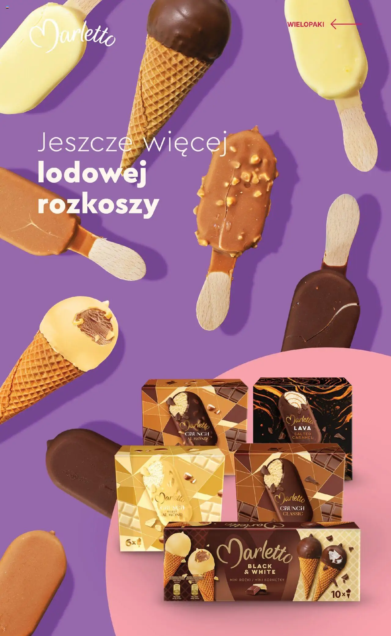 Biedronka gazetka - Marlettolodowa budka biedronki od 14.06.2025 | Strona: 11 | Produkty: Lody