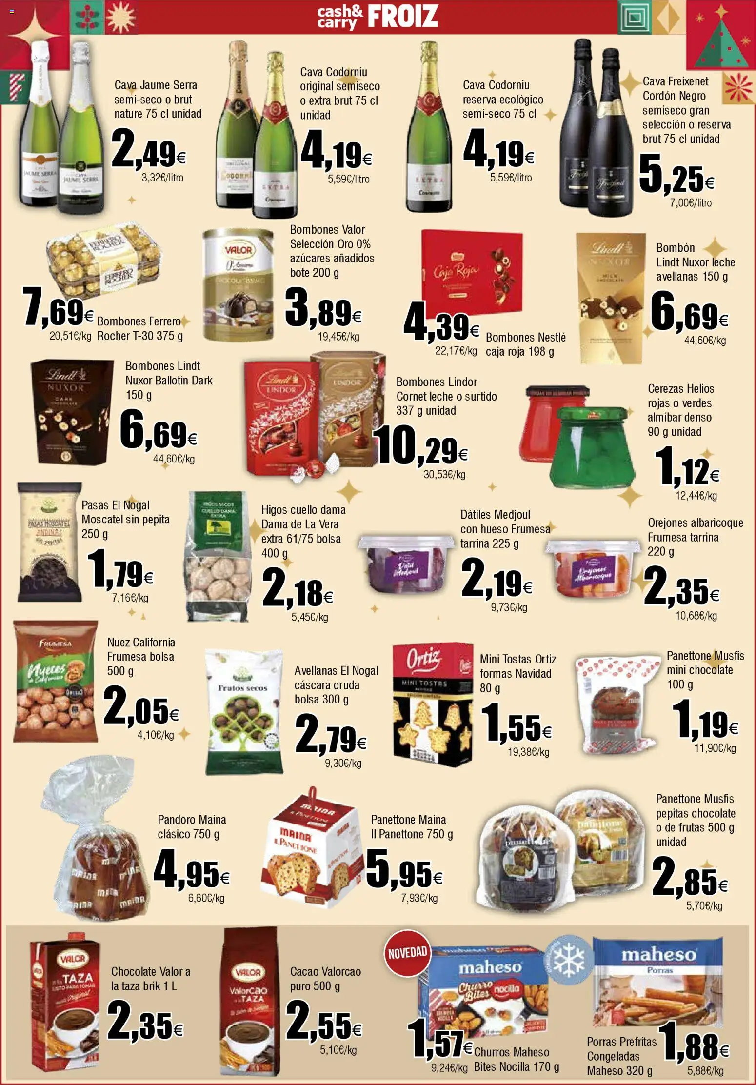 Froiz - Folleto Cash │ válido desde el 02.12.2025 | Página: 2 | Productos: Κεραία, Αποφλοιωτής σκόρδου, Φρυγανιές σικάλεως, Caja