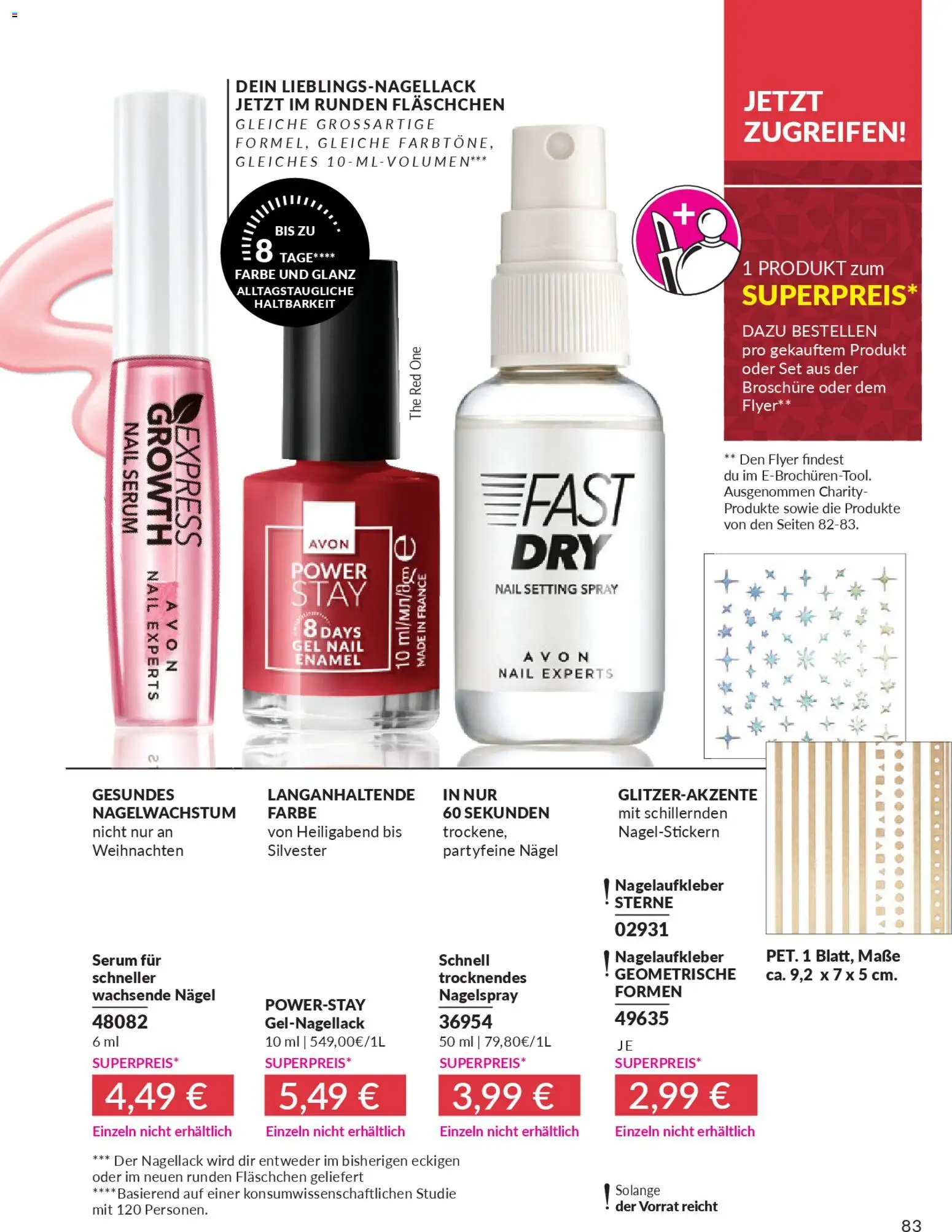 Avon - Black Friday – gültig ab 01.11.2025 | Seite: 85 | Produkte: Nagellack, Serum