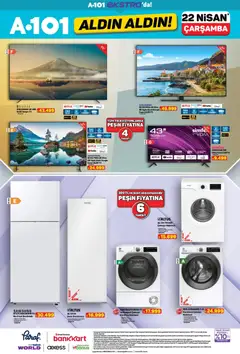 23.04.2026 tarihinden itibaren geçerli olan A101 kataloğu önizlemesi | Sayfa: 24