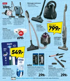 Bilka tilbudsavis – gyldig fra 19.09.2025 | Side: 20 | Produkter: Robotstøvsuger, Eltandbørste, Støvsuger, Krøllejern