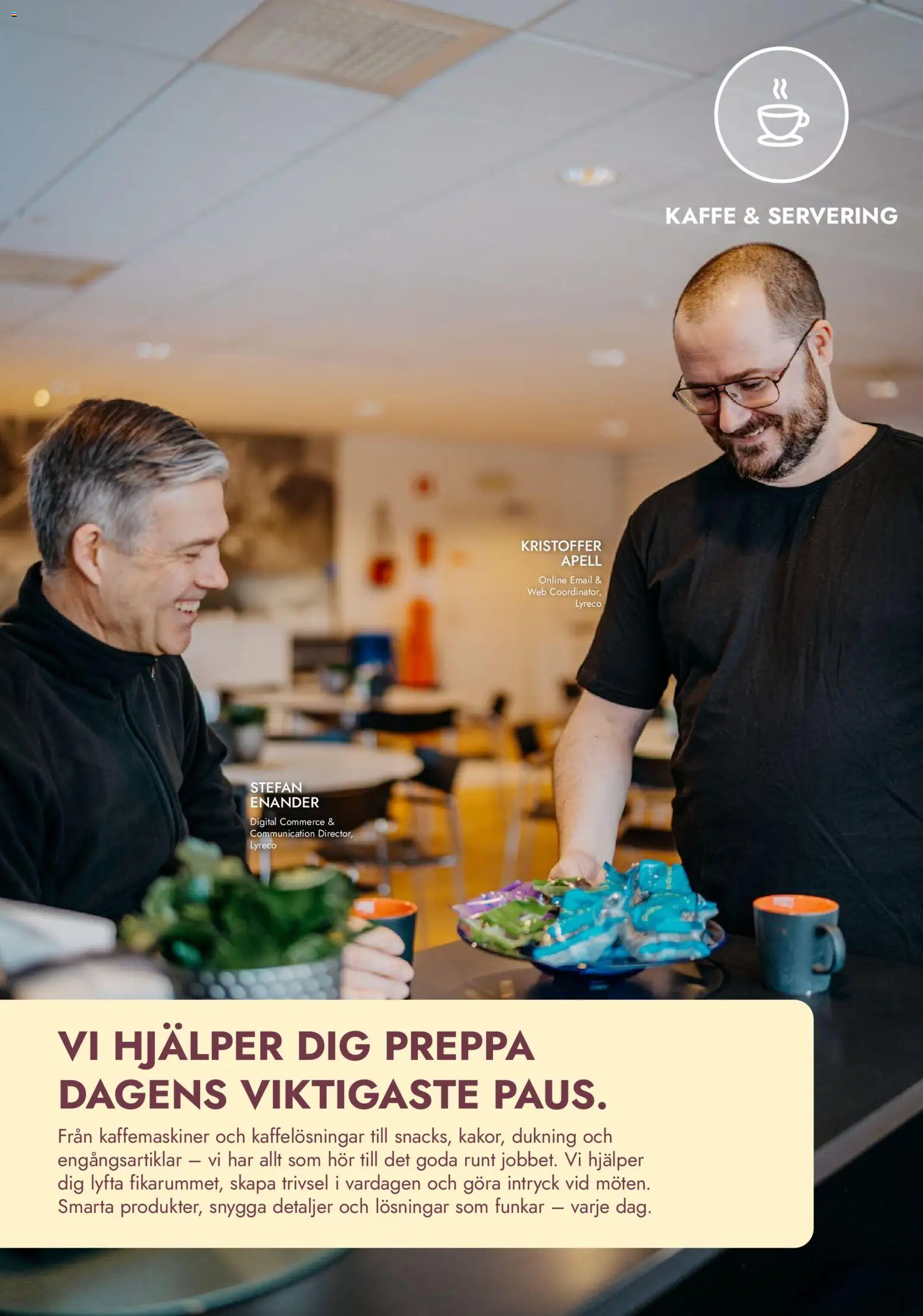 Lyreco reklamblad aktuell från 06.04.2026 | Sida: 18 | Produkter: Kaffe