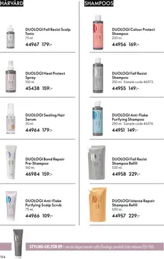 DUOLOGI Sealing Hair Serum, 30 ml. - Förhandsvisning av reklamblad från butik Oriflame aktuell från 11.03.2026 | Sida: 154 | Produkter: Serum