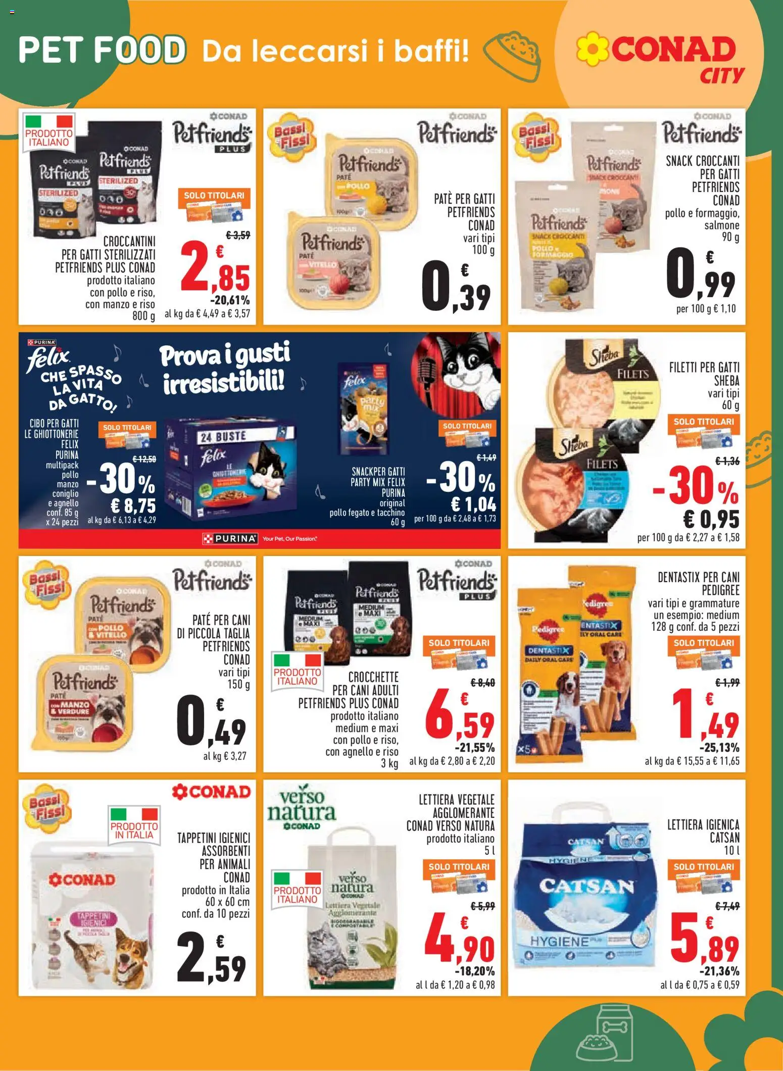 Volantino Conad del 08.04.2026 | Pagina: 13 | Prodotti: Riso, Tacchino, Crocchette, Vitello