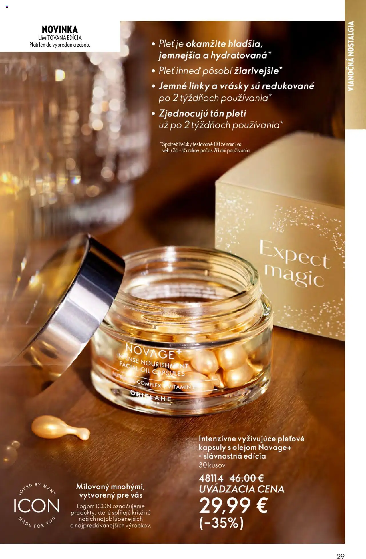 Nové Oriflame akcie – leták je platný od 12.11.2025 | Strana: 29