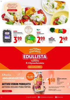  | Sivu: 2 | Tuotteet: Jäävuorisalaatti, Mango