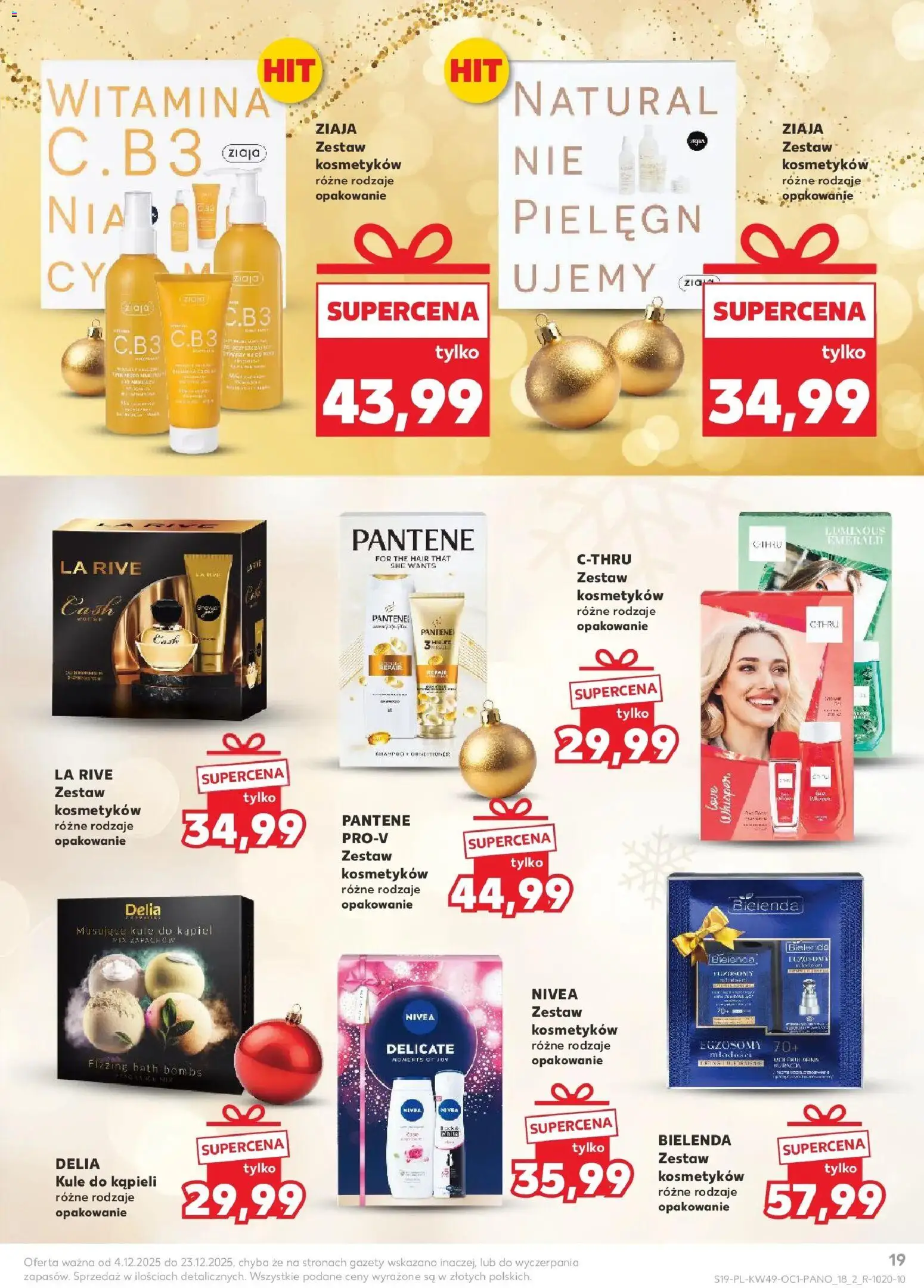 Kaufland gazetka - Drogeria od 04.12.2025 | Strona: 19 | Produkty: Kąpiel