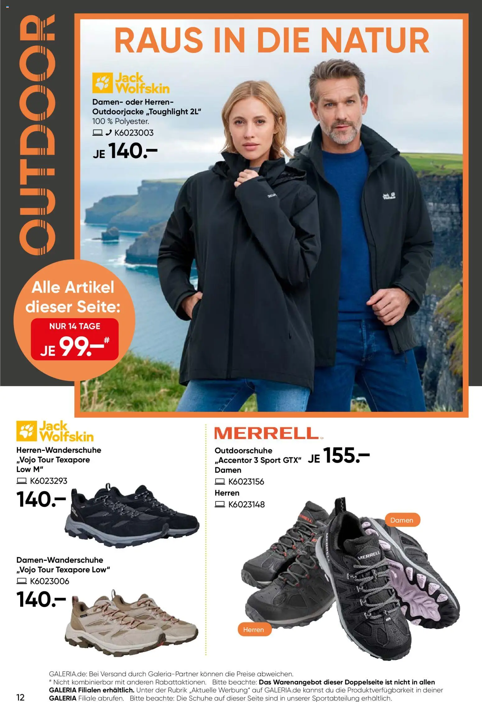 Galeria Karstadt Kaufhof Prospekt 	 – gültig ab 04.03.2026 | Seite: 12