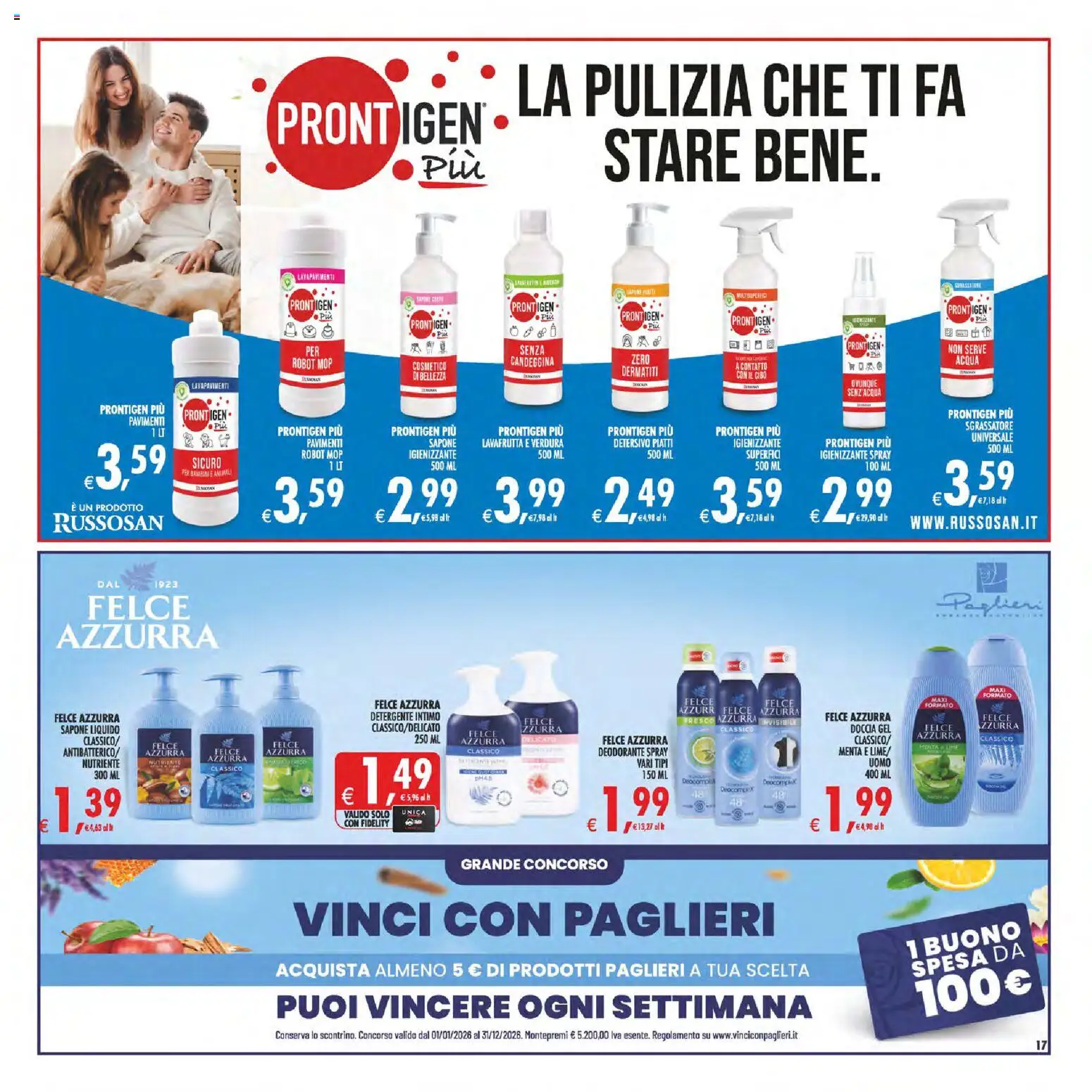 Volantino Decò del 07.04.2026 | Pagina: 17 | Prodotti: Sapone, Deodorante, Detergente intimo, Menta