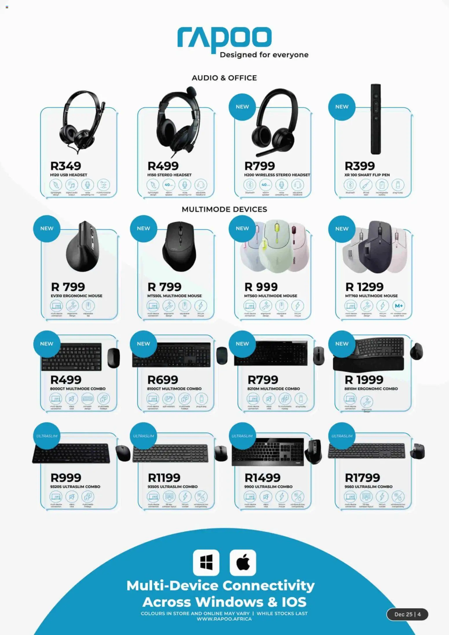 New Computer Mania catalogue – valid from 01.12.2025 | Page: 5 | Products: Headset, Mouse, Audio, Pen