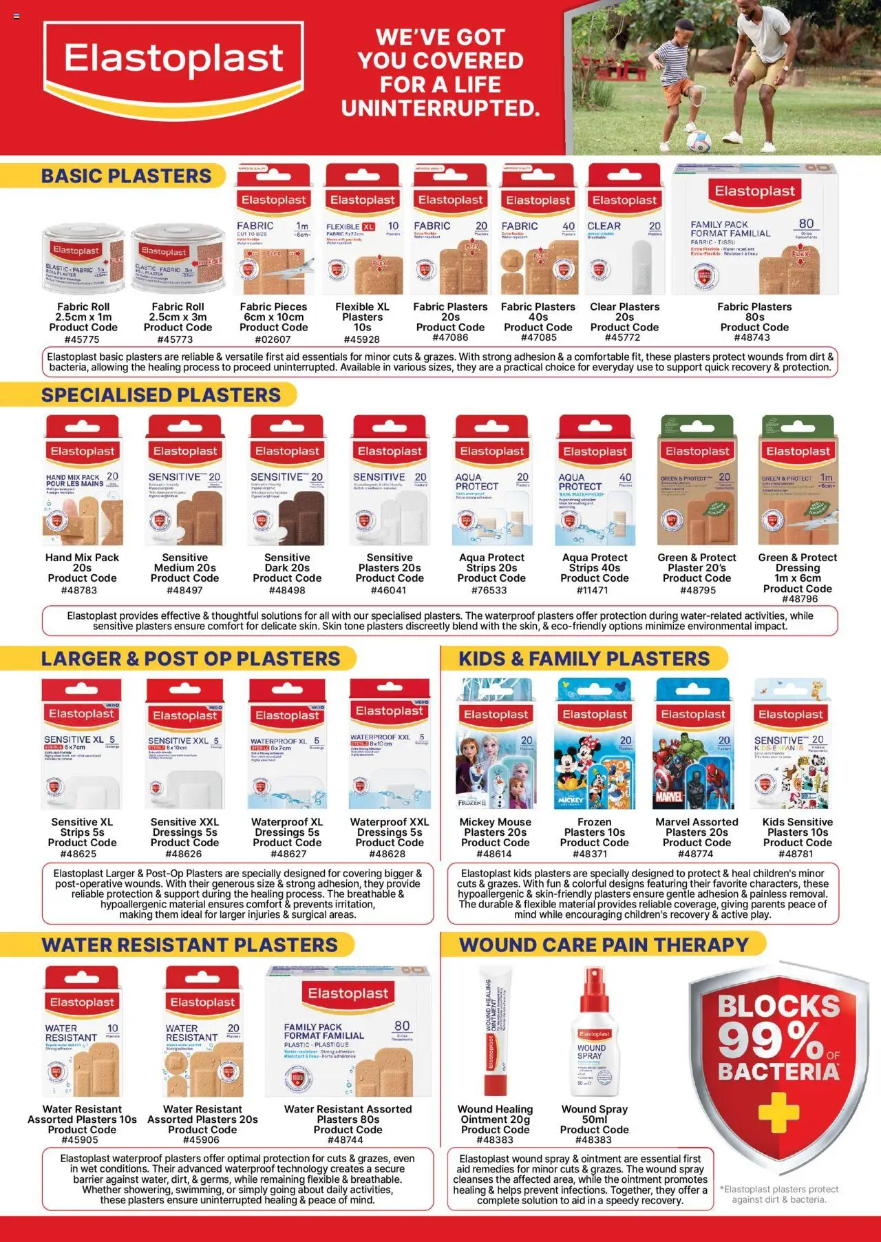 Dis-Chem - HomeCare Catalogue │ valid from 01.01.2025 | Page: 62 | Products: Mouse, Dressing, Plaster, Water
