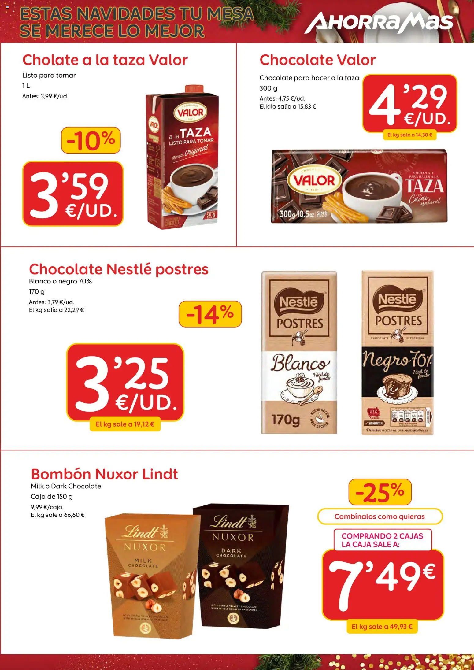 AhorraMas folleto │ válido desde el 26.12.2025 | Página: 21 | Productos: Κεραία, Mesa, Φρυγανιές σικάλεως, Caja