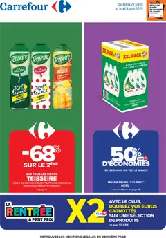 Carrefour - Prévisualisation de Carrefour catalogue semaine 30 valide à partir de 22.07.2025
