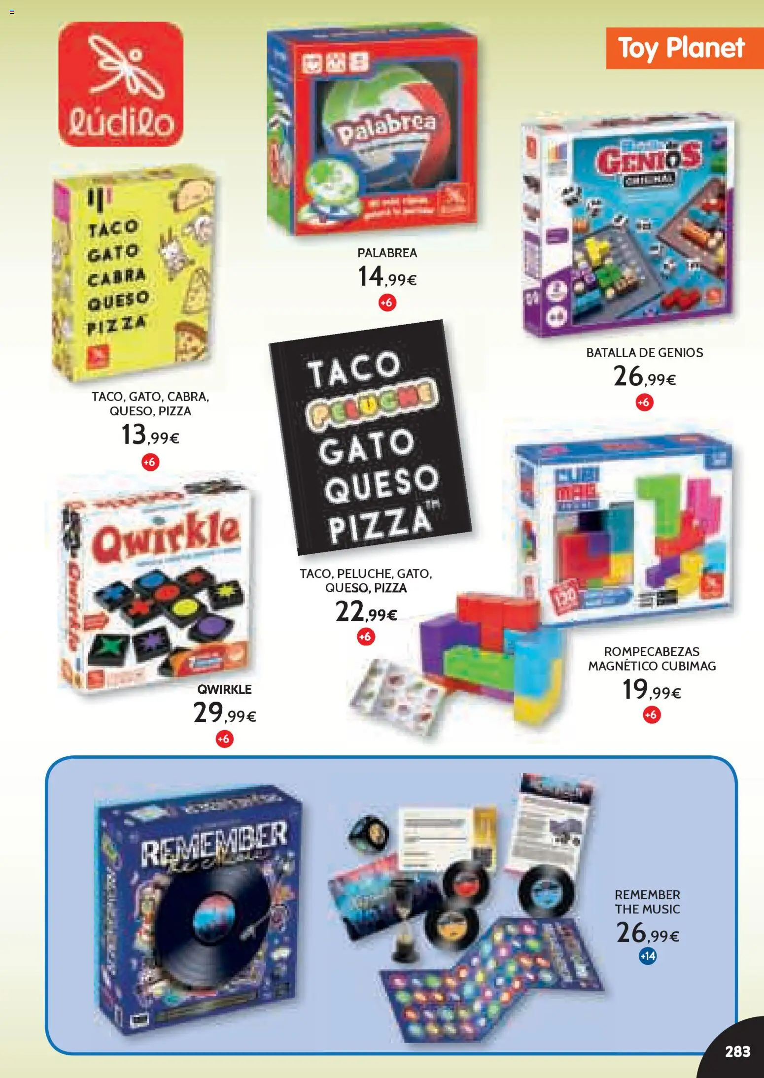 Toy Planet catálogo Juguetes Navidad Canarias │ válido desde el 03.11.2025 | Página: 283