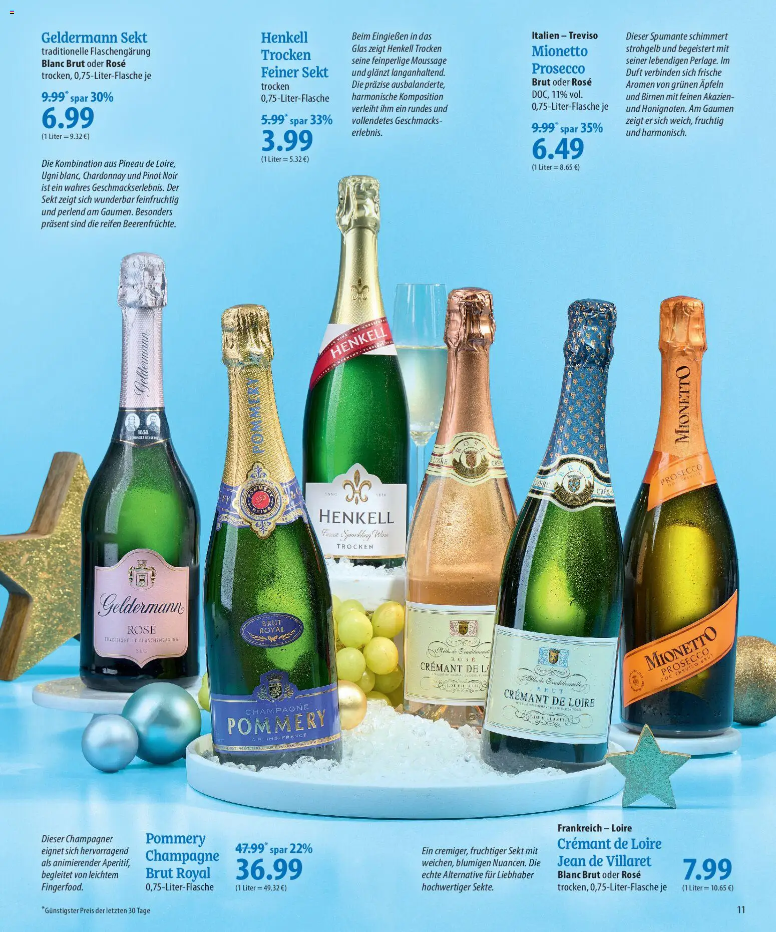 Famila Prospekt 	 – gültig ab 30.11.2025 | Seite: 11 | Produkte: Sekt, Duft, Prosecco