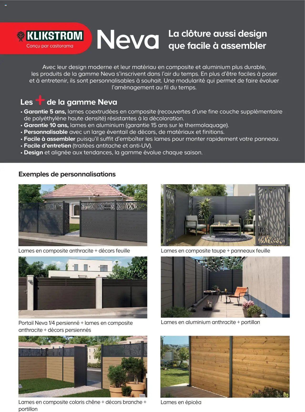  | Page: 2 | Produits: Éventail, Persiennes, Portail, Clôture