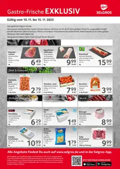Selgros Gastro Angebote ab 10.11.2025 gültig