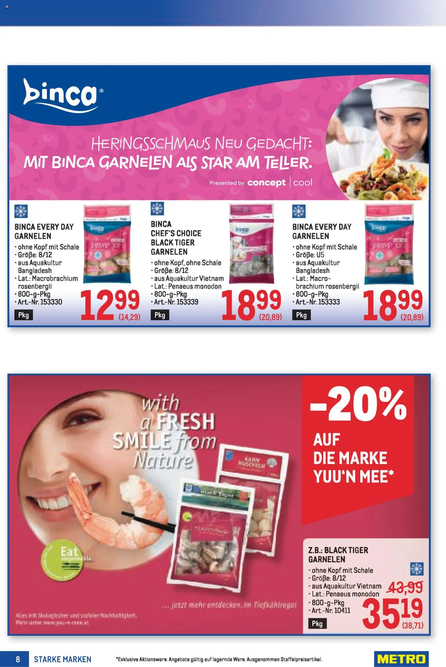 Metro Starke Marken gültig ab 05.02.2026 | Seite: 8