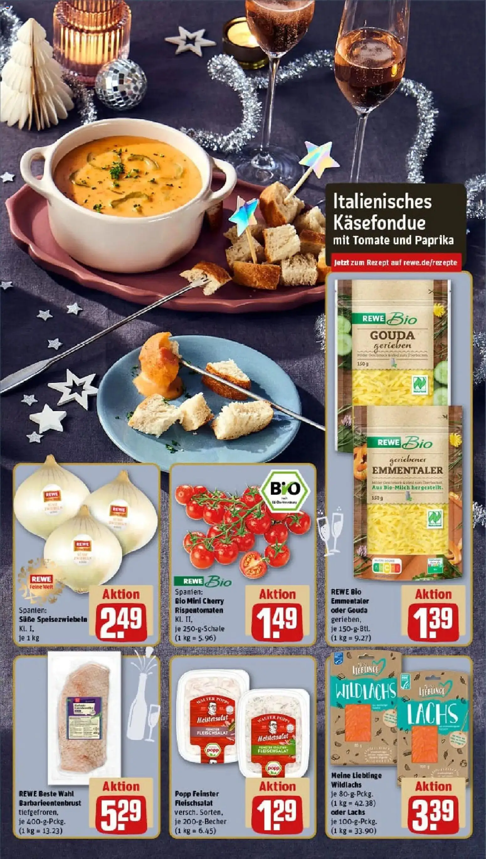 Rewe prospekt Bremen/Radio Bremen	 – gültig ab 22.12.2025 | Seite: 3 | Produkte: Gouda, Lachs, Paprika