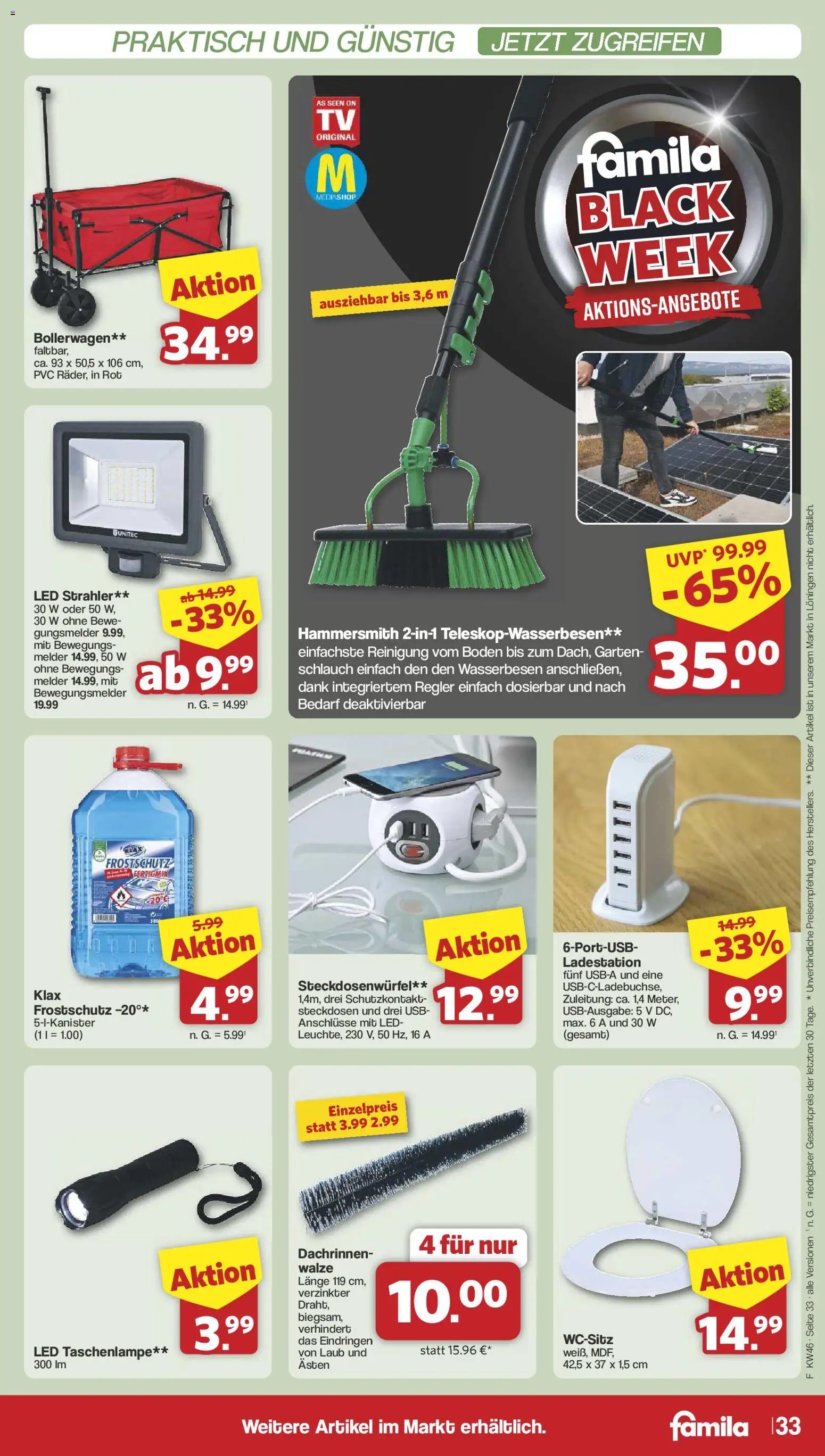 Famila Nordwest - Black Friday – gültig ab 10.11.2025 | Seite: 35 | Produkte: USB