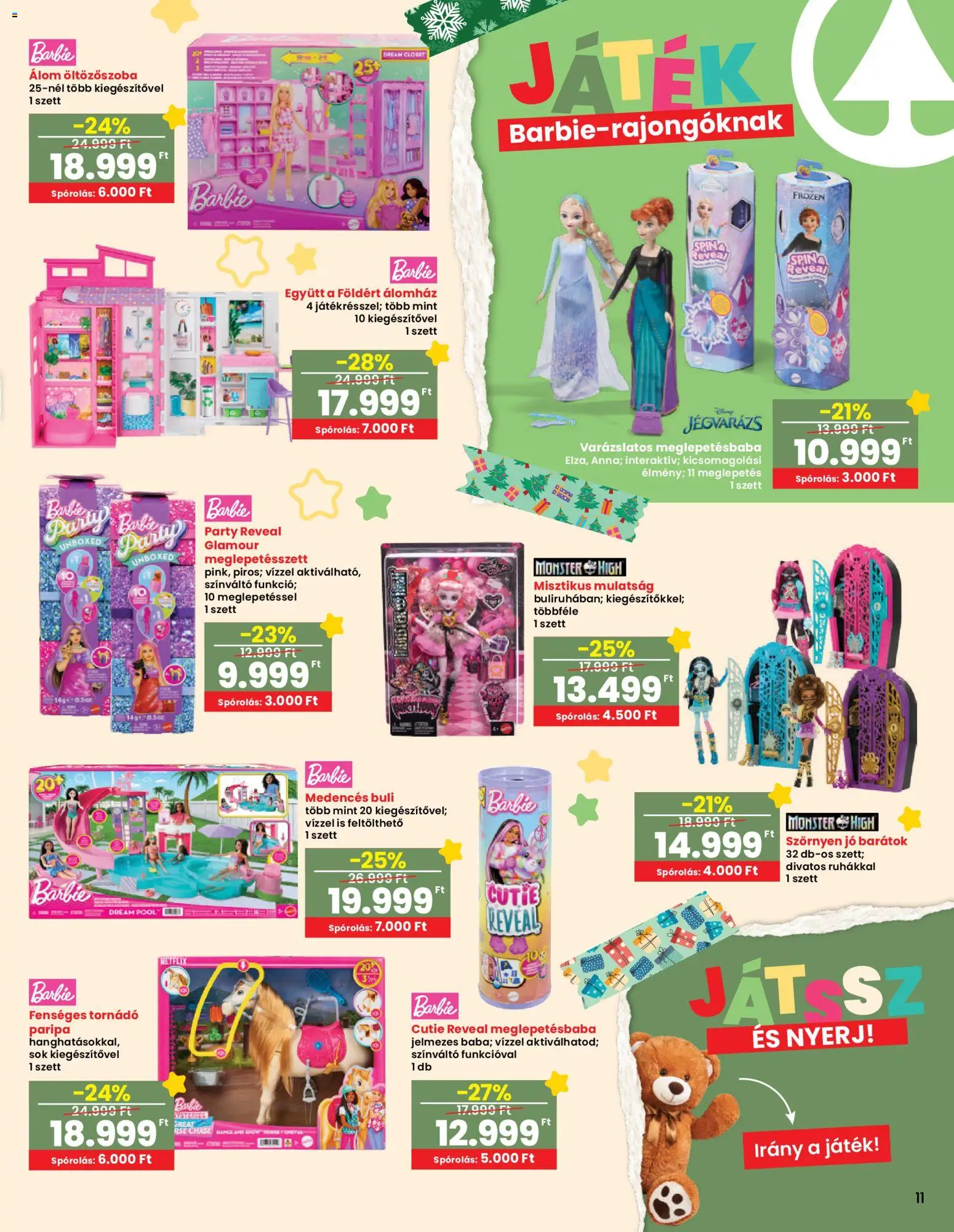 Interspar akciós ujság - amely érvényes a következő dátumtól: 13.11.2025 | Oldal: 12 | Termékek: Játék