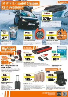 OBI Aktionen ab 30.11.2025 gültig | Seite: 4 | Produkte: Koffer, Kamera