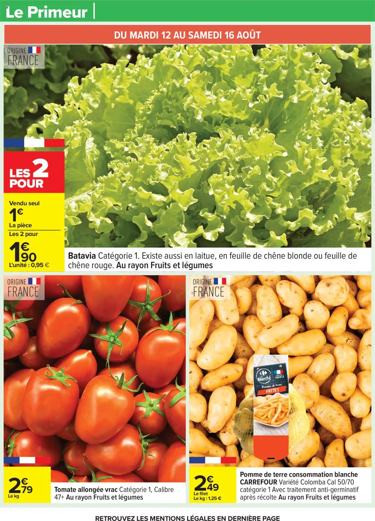  | Page: 35 | Produits: Pomme, Frites, Pommes, Pommes de terre