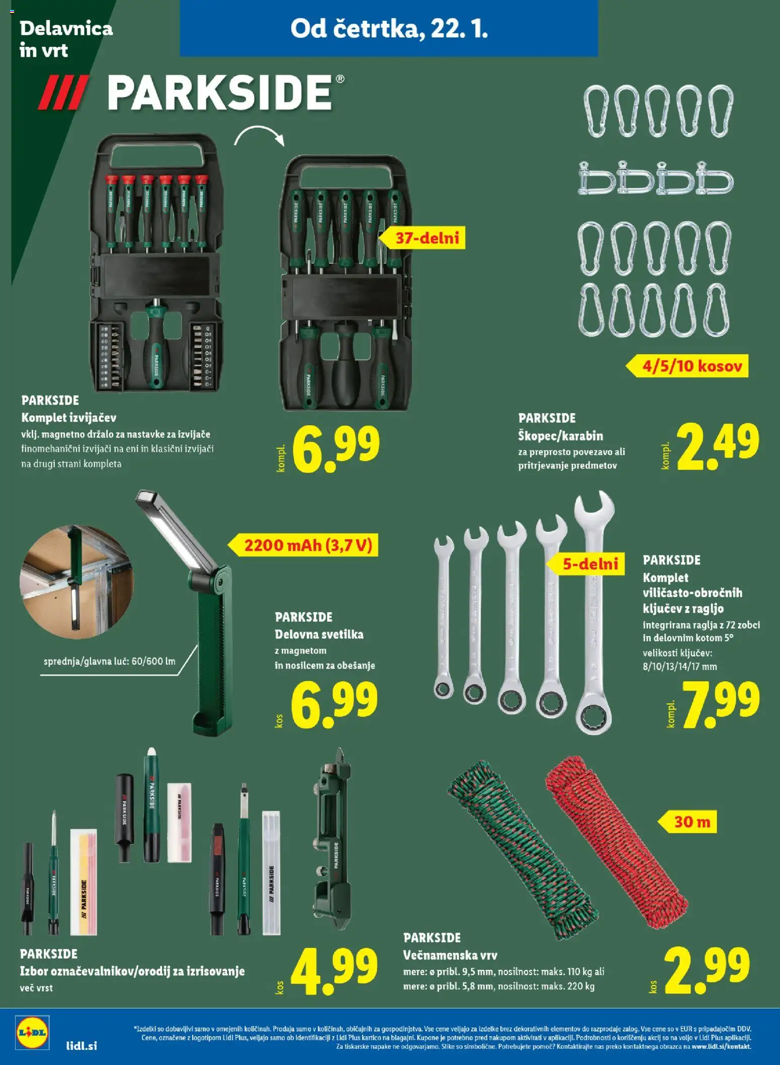 Novi Lidl katalog ponudbe – veljaven od 22.01.2026 | Stran: 26 | Izdelki: Svetilka