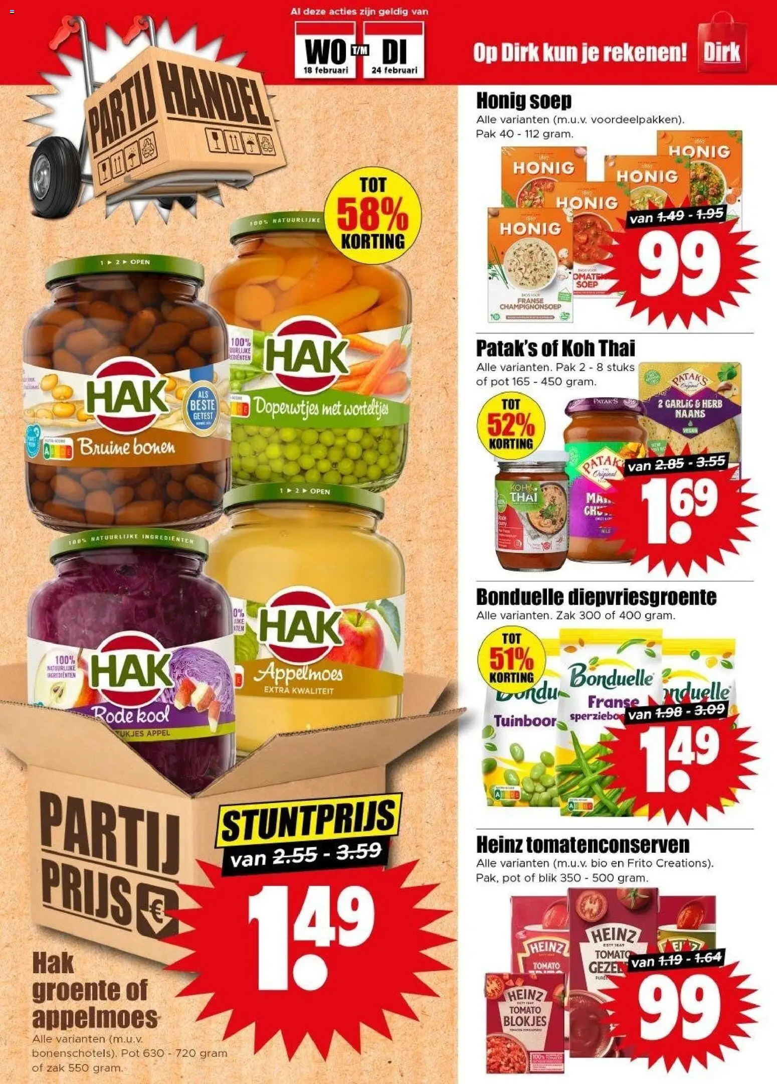 {H1} | Pagina: 29 | Producten: Pizza, Fles, Kip, Alcohol