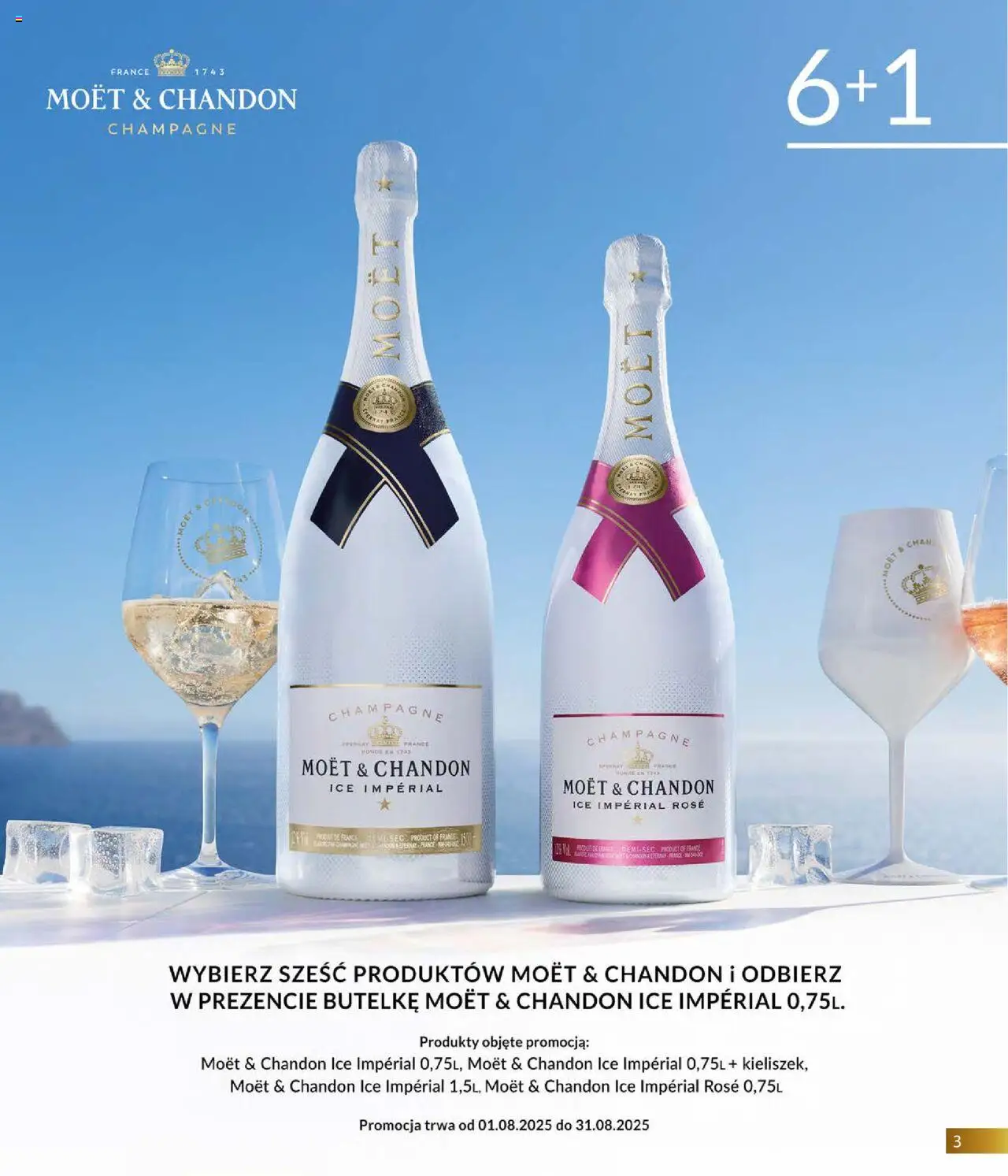 Eurocash Gazetka - Horeca od 01.08.2025 | Strona: 3 | Produkty: Moet, Champagne