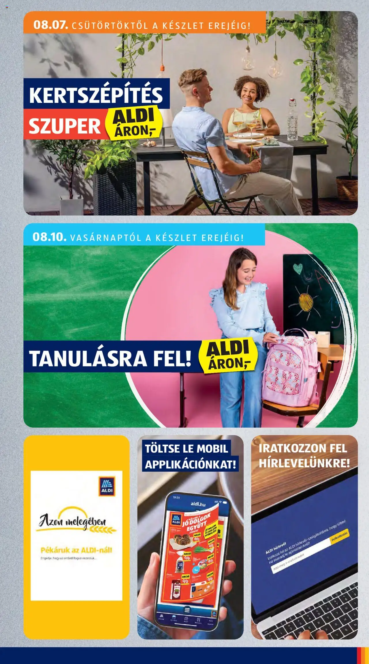 Aldi akciós ujság - amely érvényes a következő dátumtól: 07.08.2025 | Oldal: 3