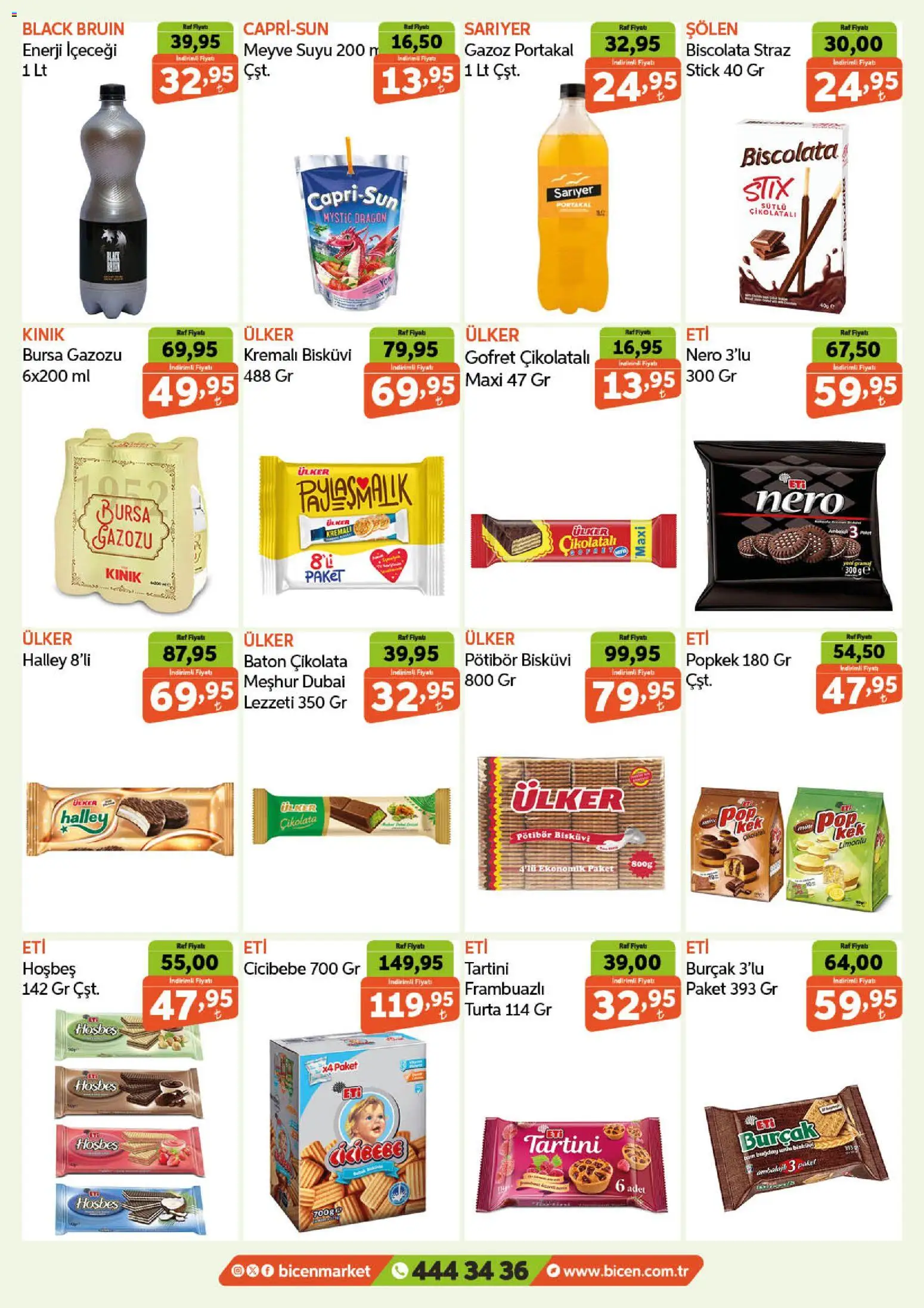 Biçen Market aktüel ürünler kataloğu yayımlandı! Bu hafta 07 - 19 Ocak 2026 günü Biçen Market indirimli ürünleri
