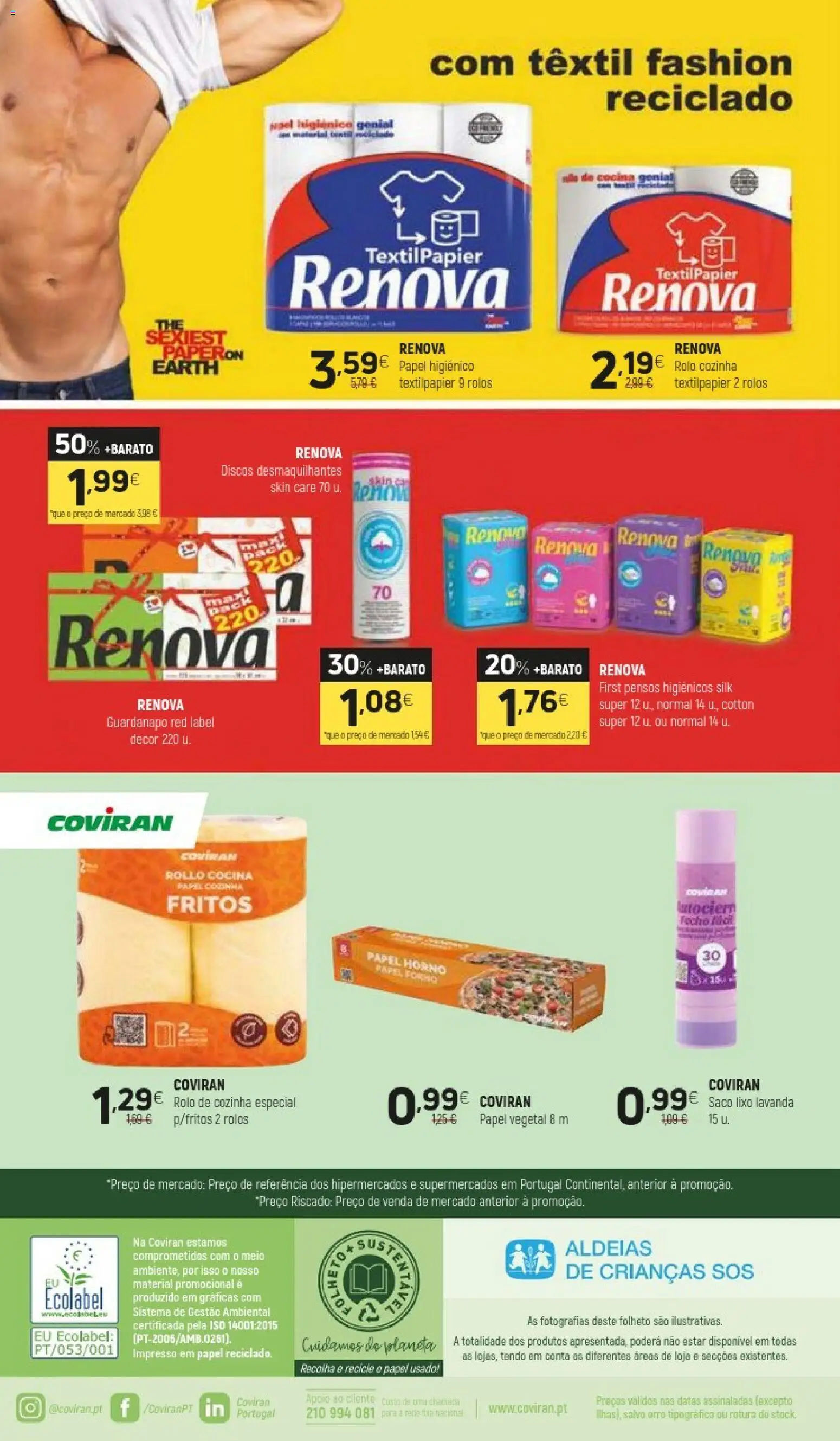 Coviran folheto │ válido de 02.12.2025 | Página: 24 | Produtos: Forno, Papel higiénico, Pensos higiénicos