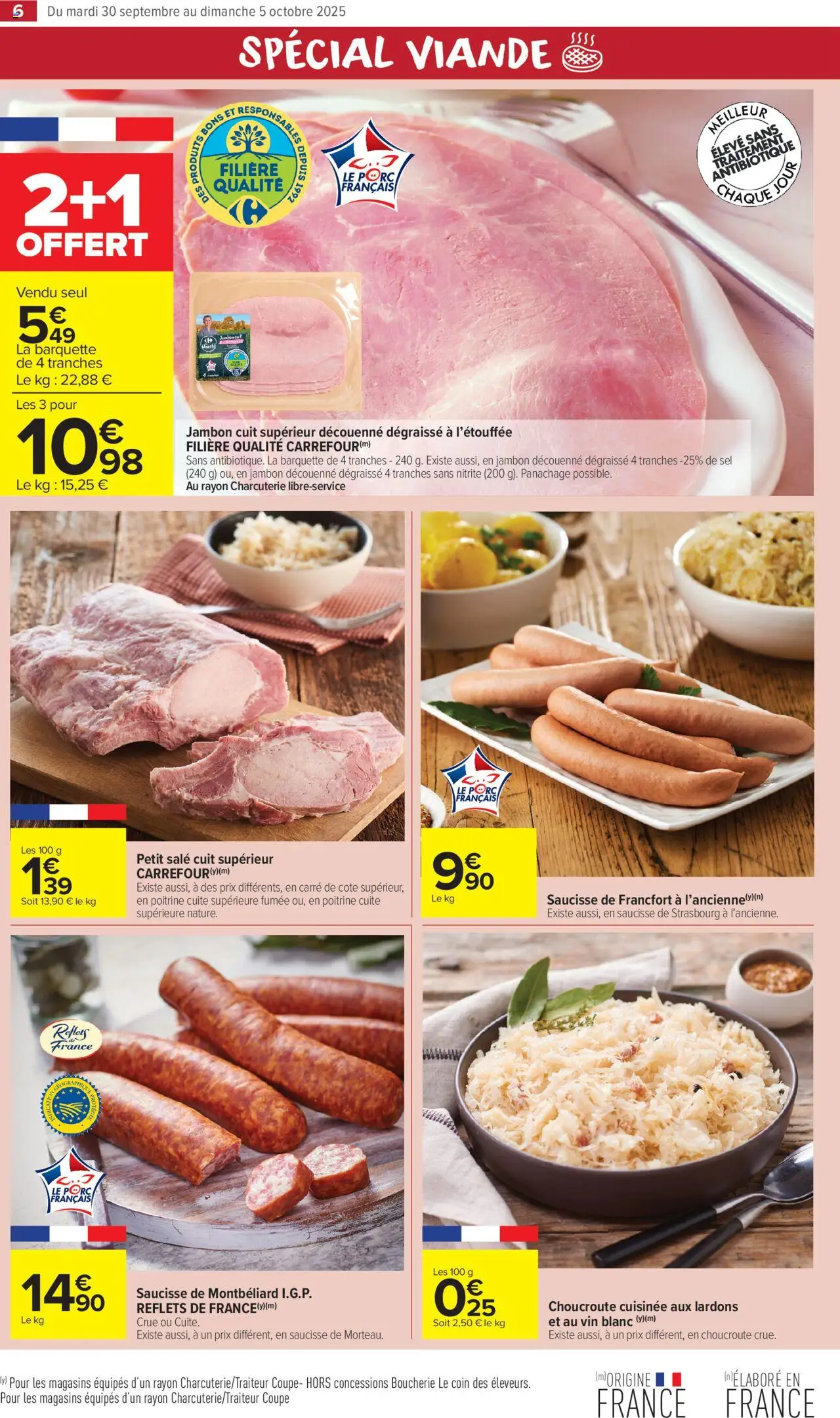  | Page: 8 | Produits: Sel, Jambon, Viande, Porc