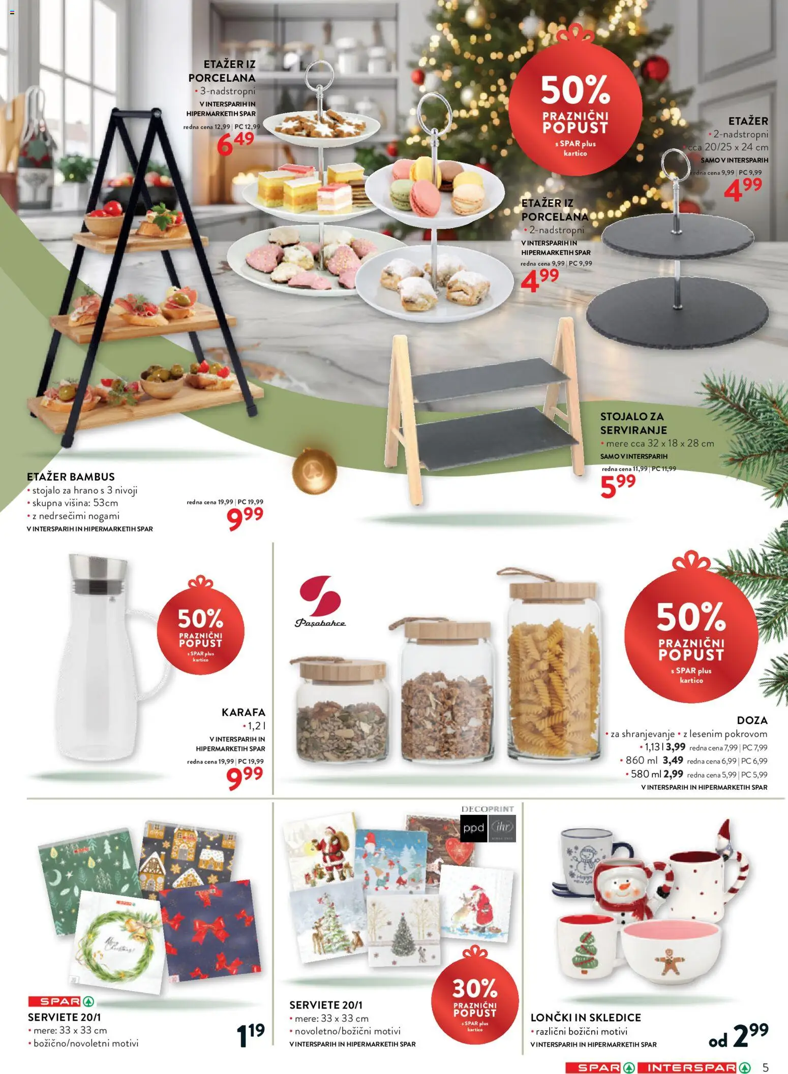 Novi Spar katalog ponudbe – veljaven od 26.11.2025 | Stran: 5