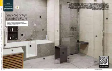 Náhled letáku Siko koupelny katalog Koupelny 2025/2026 od 14.10.2025 | Strana: 12 | Produkty: Polička, Taburet, Madlo, Vana