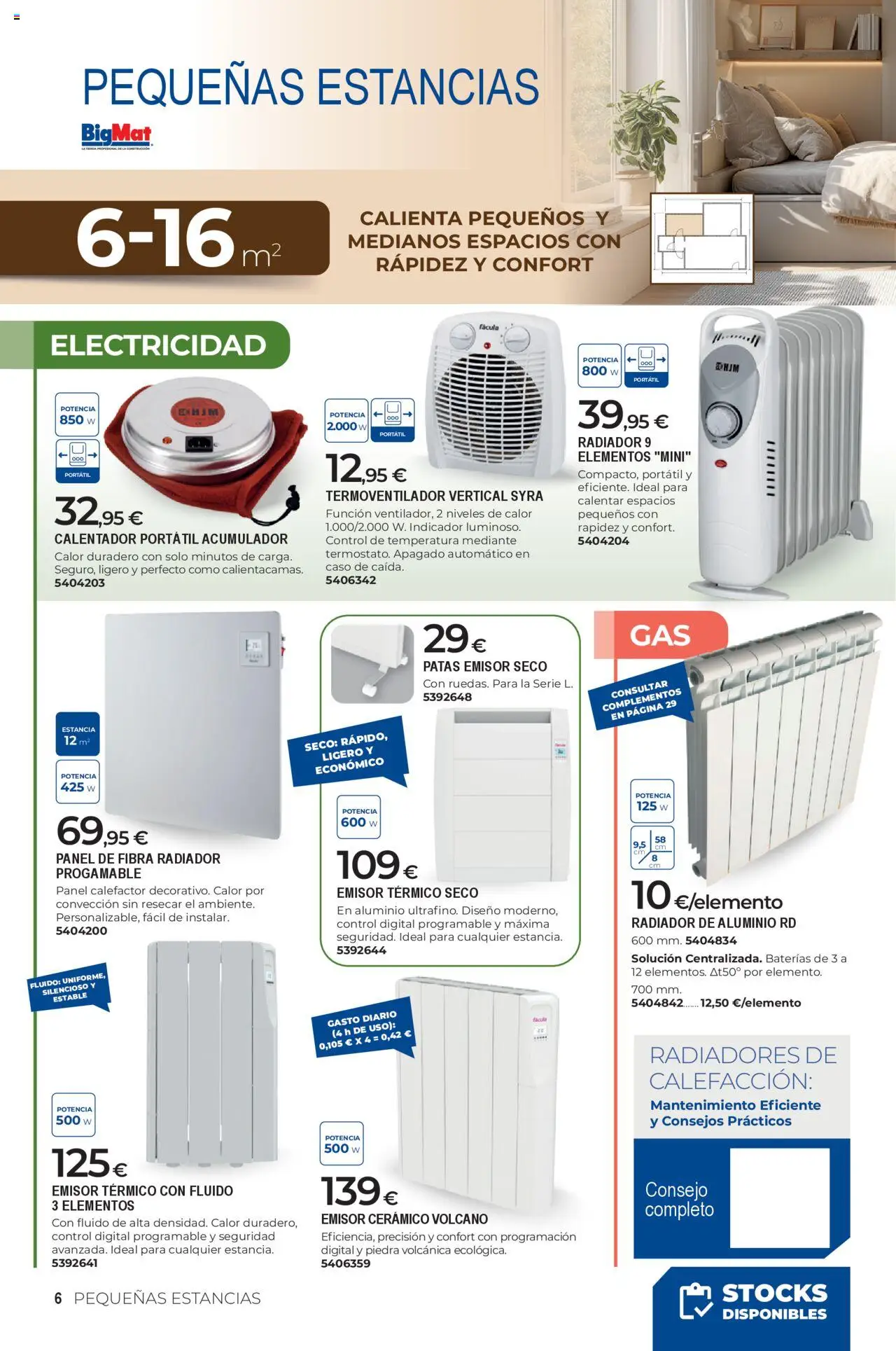 BigMat folleto │ válido desde el 07.10.2025 | Página: 6 | Productos: Radiador