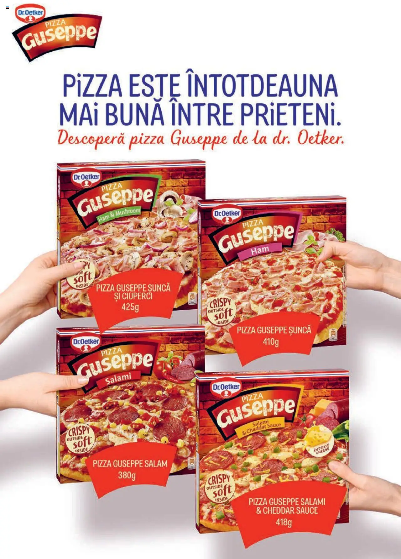 Mega Image catalog - Septembrie – valabil de la 28.08.2025 | Pagină: 48 | Produse: Ciuperci, Salam, Șuncă, Pizza