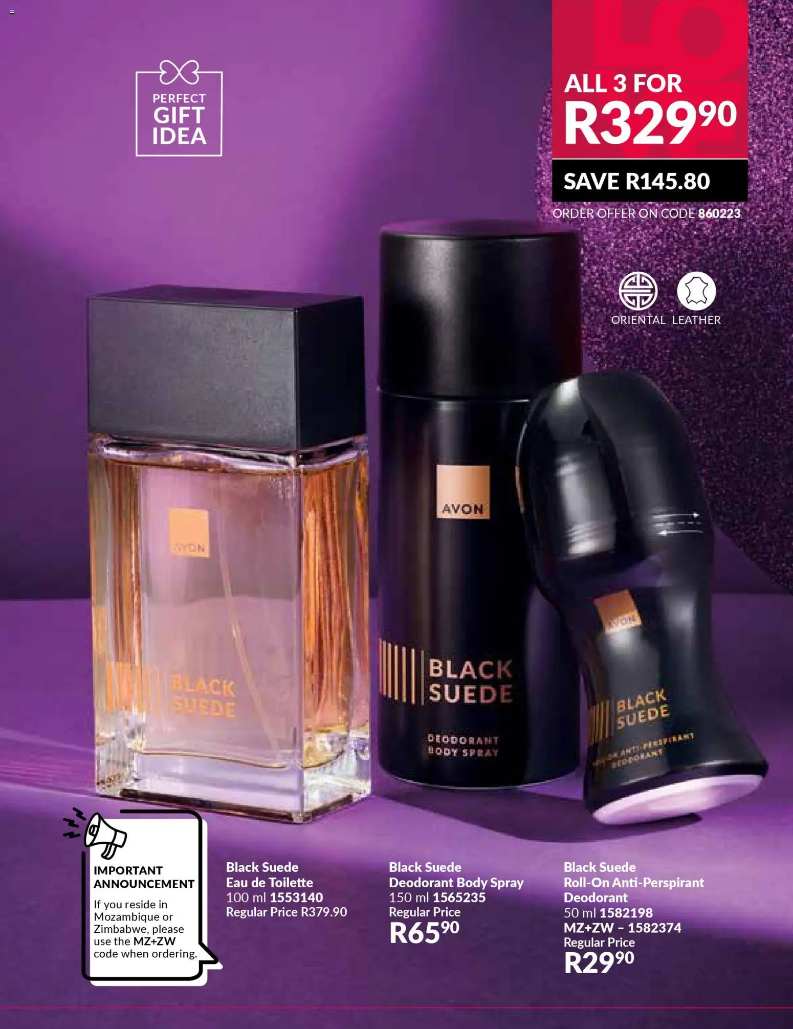 New Avon catalogue – valid from 31.01.2026 | Page: 19 | Products: Body spray, Eau de toilette, Deodorant, Antiperspirant