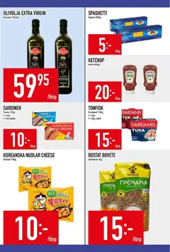 Matdax - erbjudanden - Förhandsvisning av reklamblad från butik Matdax aktuell från 01.12.2025 | Sida: 17 | Produkter: Olja, Spaghetti, Ketchup, Tonfisk