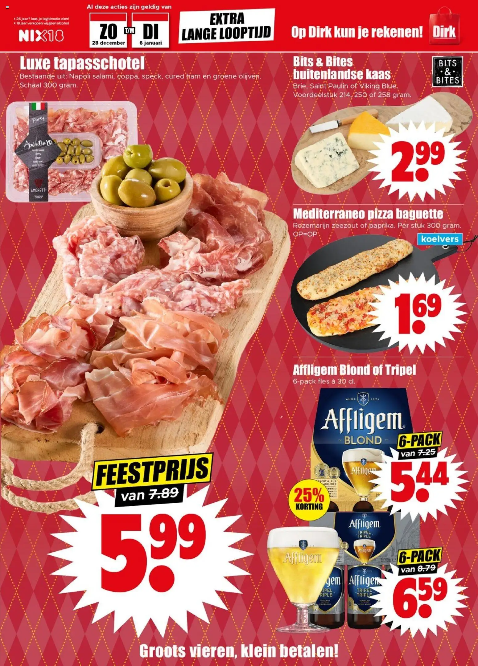 {H1} | Pagina: 25 | Producten: Kaas, Ham, Schaal, Alcohol