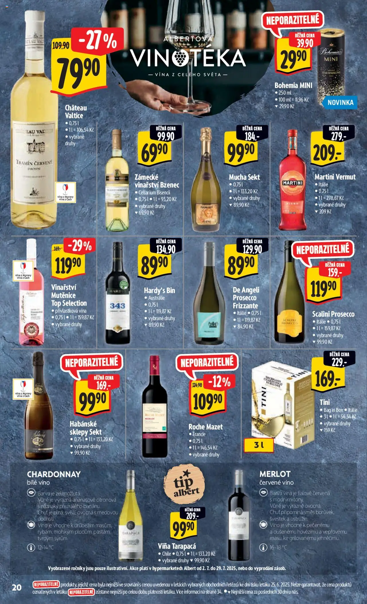 Albert leták - Hypermarket od 02.07.2025 | Strana: 27 | Produkty: Martini, Frizzante, Vinotéka, Prosecco Frizzante